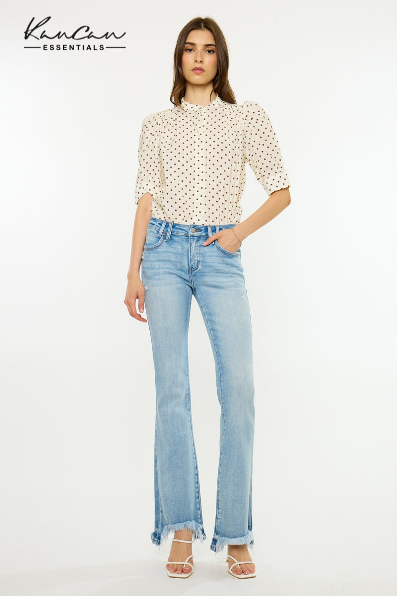 Paige Essentials Low Rise Flare