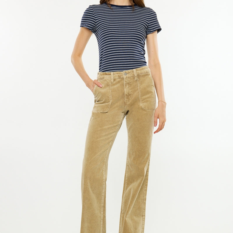 Laila Essentials High Rise Wide Flare