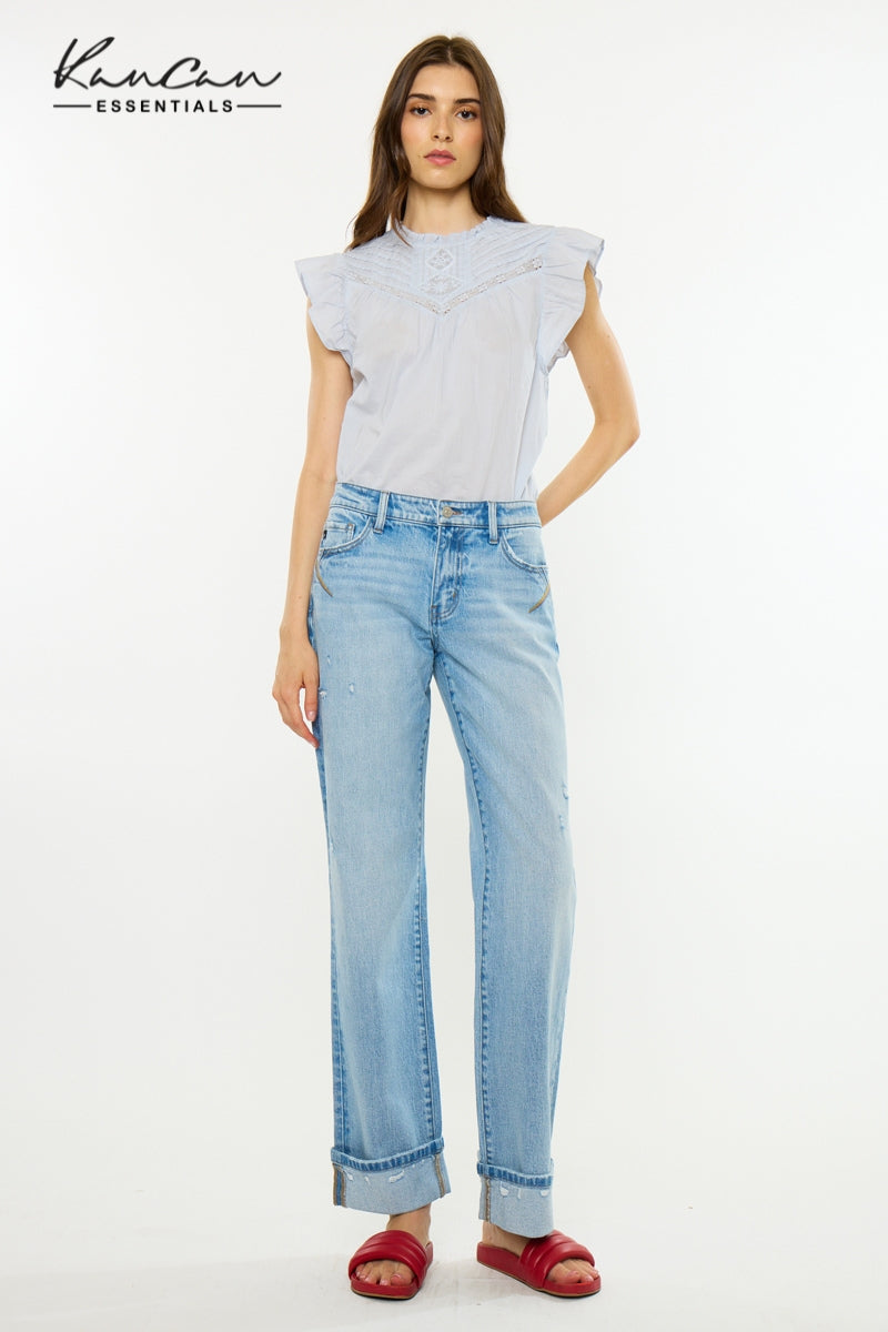 Saharah Essentials Low Rise Straight