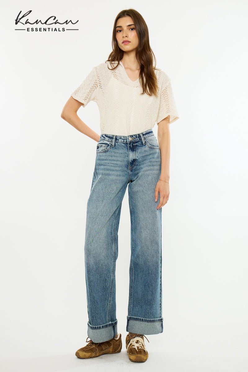 Lani Essentials 90's Low Rise Relaxed Straight