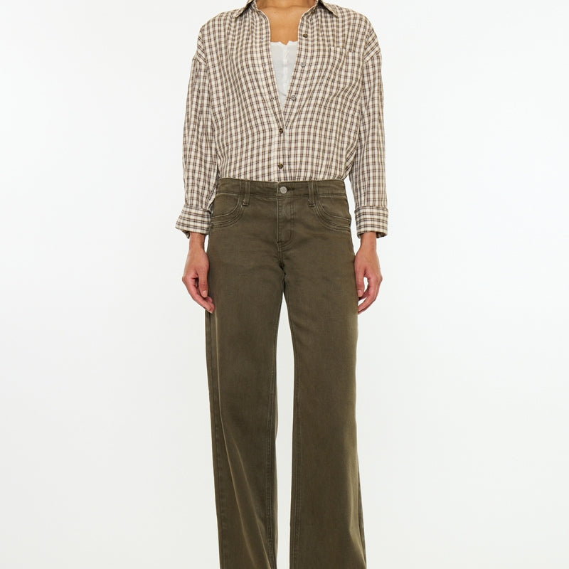 Sandy Essentials Mid Rise Wide