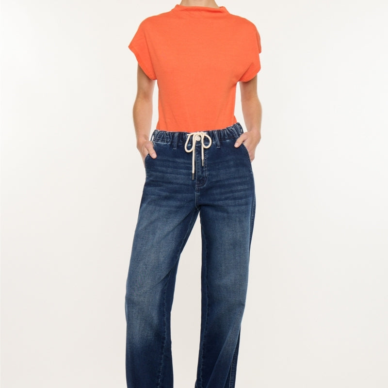 Quin Knit High Rise Wide - Official Kancan USA