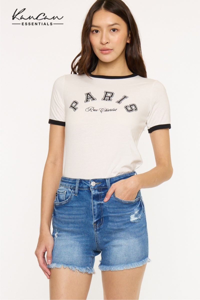 Syd Essentials High Rise Shorts - Official Kancan USA