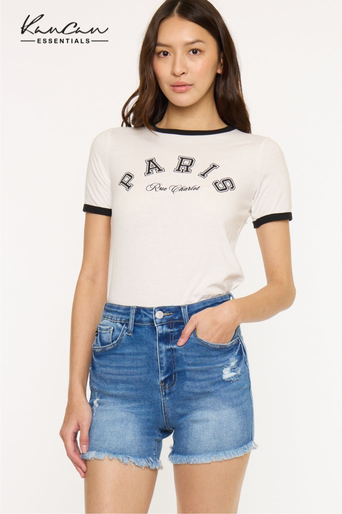 Syd Essentials High Rise Shorts | Kancan USA