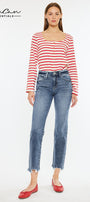 Kathrine Essentials High Rise Slim Straight - Official Kancan USA