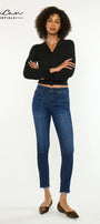 Atlanna Essentials Mid Rise Ankle Skinny - Official Kancan USA