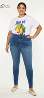 Bluebird Essentials High Rise Super Skinny (Plus Size) - Official Kancan USA