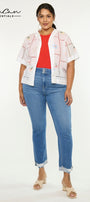Esme Essentials High Rise Slim Straight (Plus Size) - Official Kancan USA