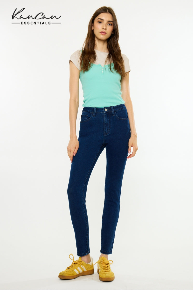 Bev Essentials High Rise Ankle Skinny