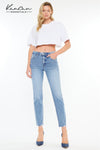 Ariana Essentials High Rise Straight Jeans - Official Kancan USA