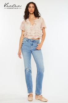  Florence Essentials High Rise Slim Straight - Official Kancan USA