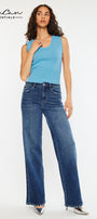Tiara Essentials High Rise Wide Leg Jeans - Official Kancan USA