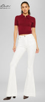 Braelynn Essentials High Rise Super Flare Jeans - Official Kancan USA