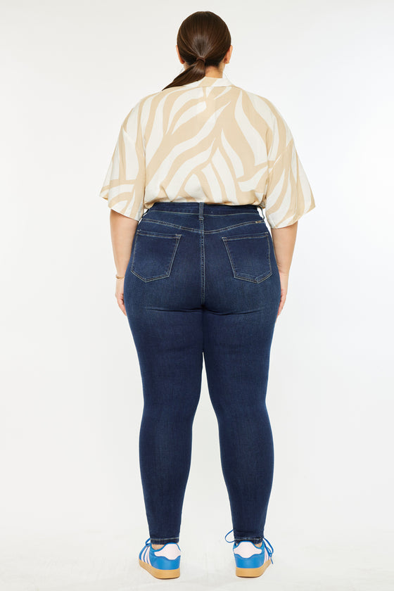 Bluebird High Rise Super Skinny Jeans (Plus Size) - Official Kancan USA
