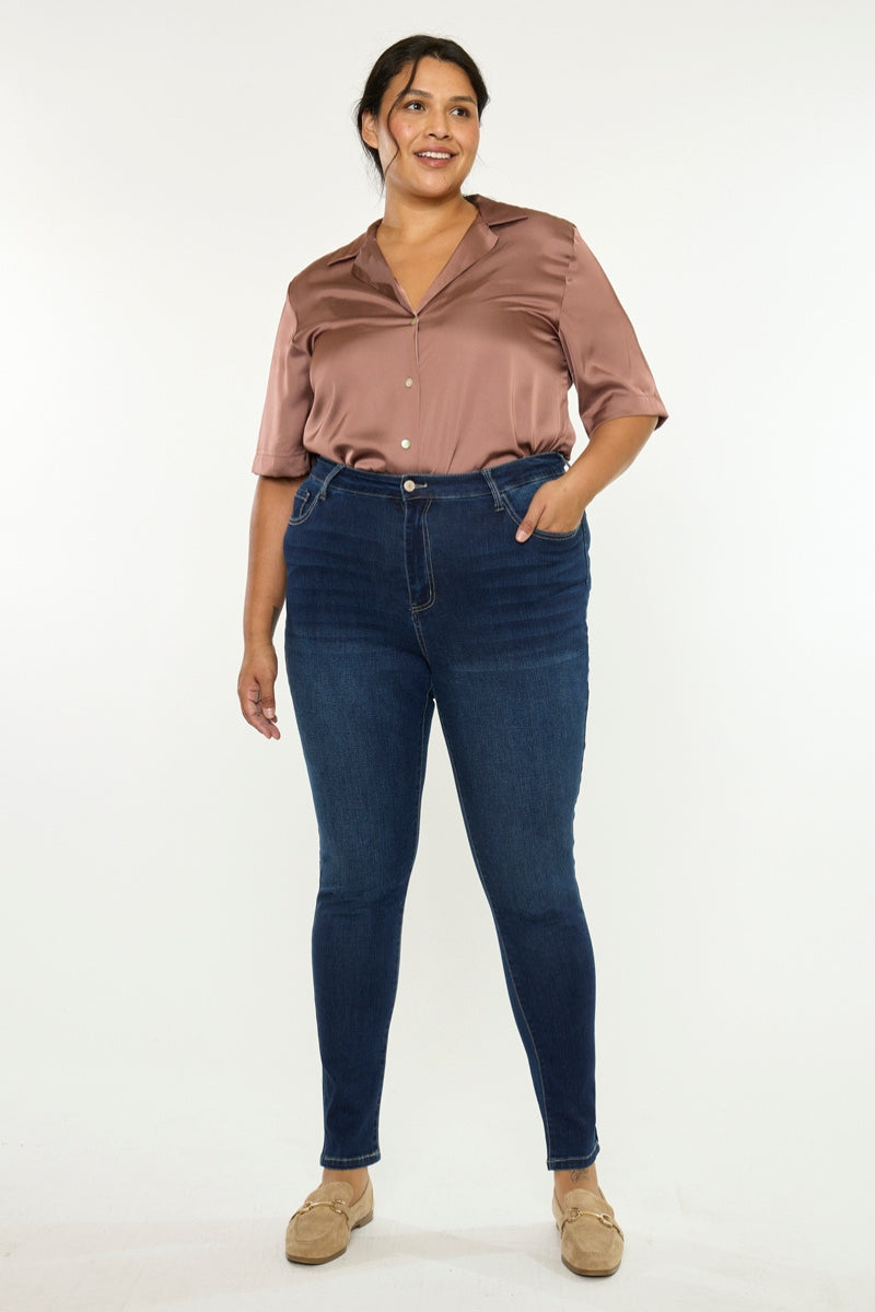 Bluebird Essentials High Rise Super Skinny (Plus Size) - Official Kancan USA