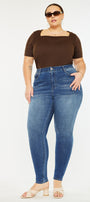 Bluebird High Rise Super Skinny Jeans (Plus Size) - Official Kancan USA