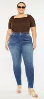 Bluebird High Rise Super Skinny Jeans (Plus Size) - Official Kancan USA