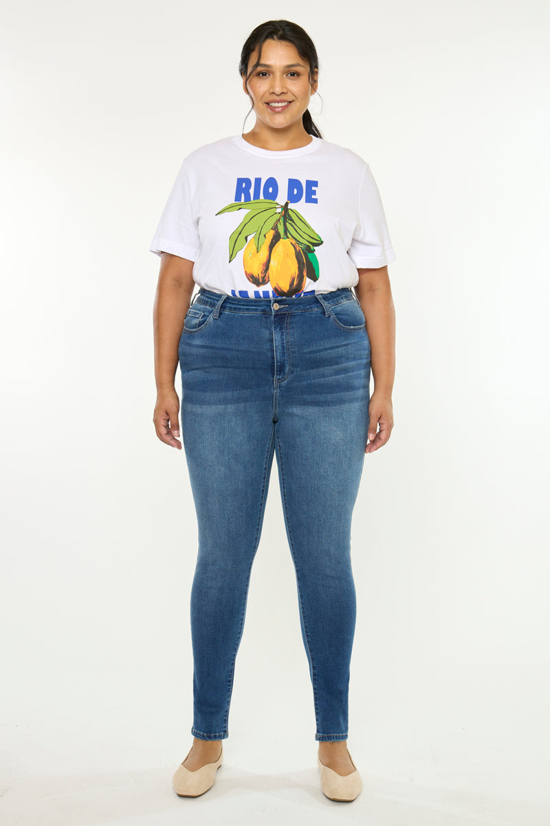 Bluebird Essentials High Rise Super Skinny (Plus Size) - Official Kancan USA