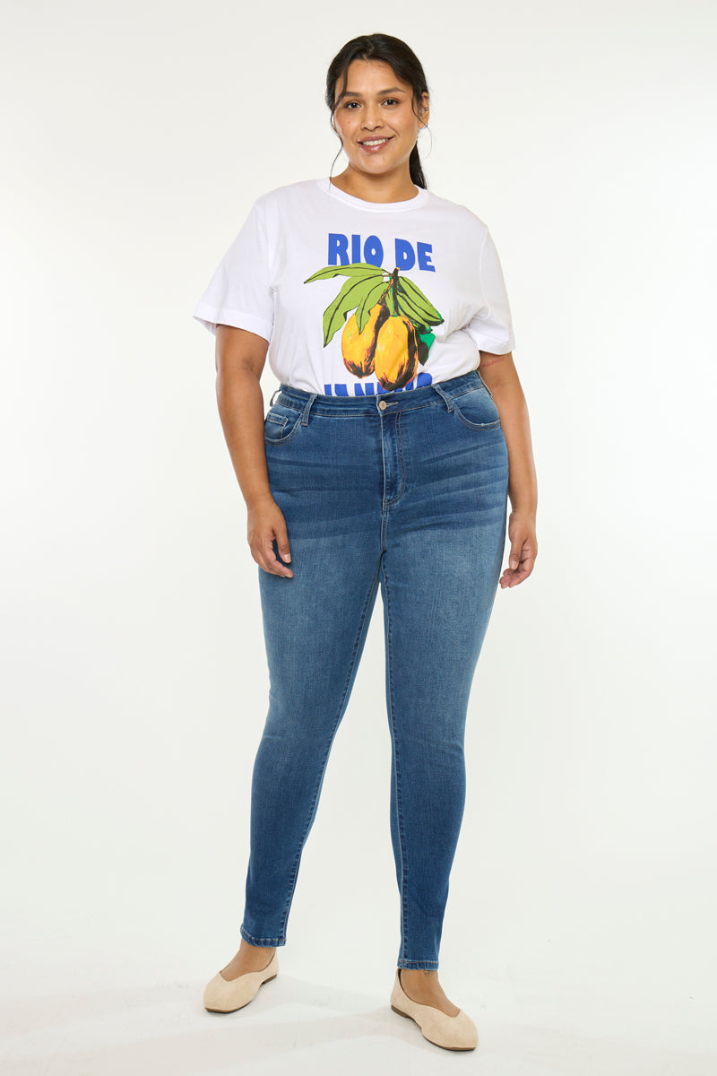 Bluebird Essentials High Rise Super Skinny (Plus Size) - Official Kancan USA