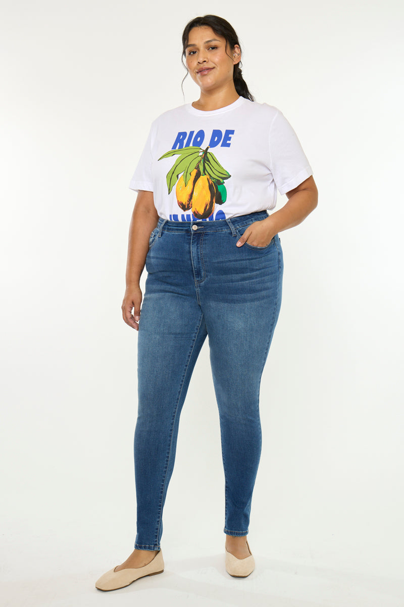 Bluebird Essentials High Rise Super Skinny (Plus Size) - Official Kancan USA