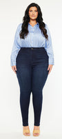 Bluebird High Rise Super Skinny Jeans (Plus Size) - Official Kancan USA