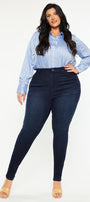 Bluebird High Rise Super Skinny Jeans (Plus Size) - Official Kancan USA