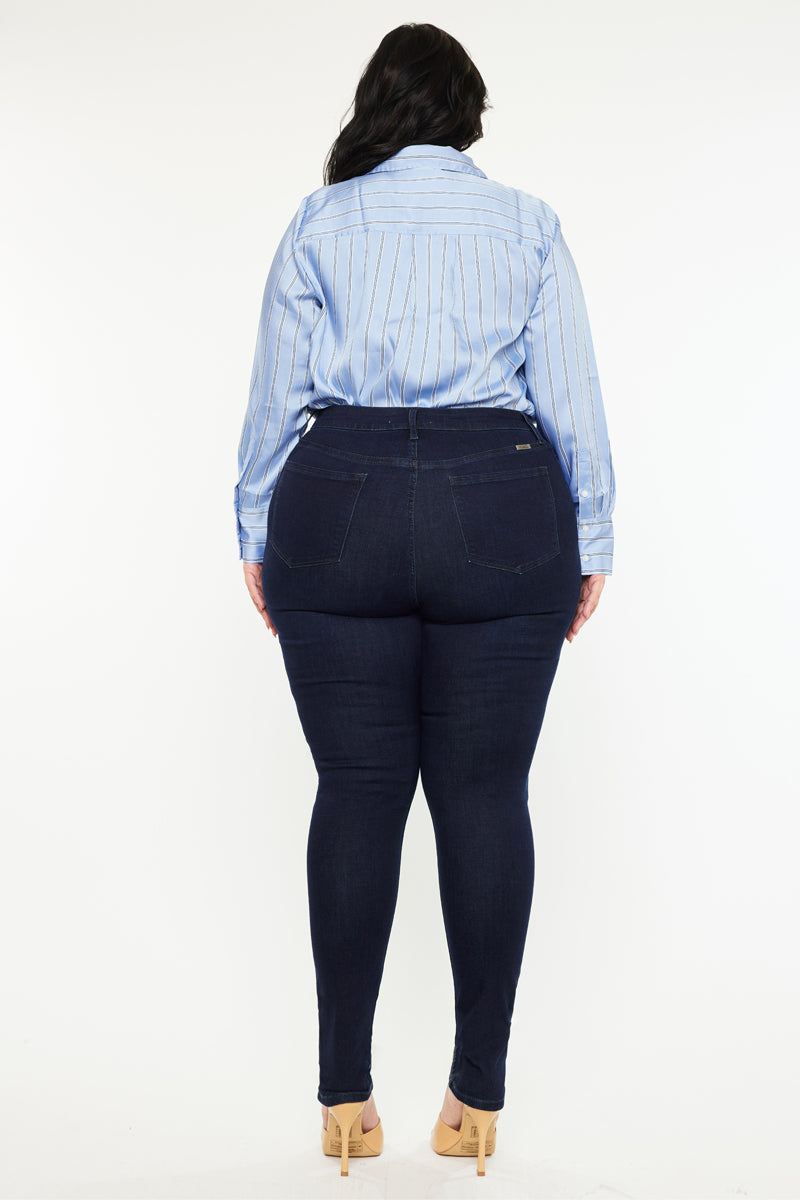 Bluebird High Rise Super Skinny Jeans (Plus Size) - Official Kancan USA
