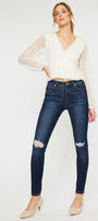 Logan Mid Rise Super Skinny - Official Kancan USA
