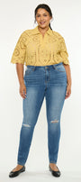 Sharon Mid Rise Super Skinny (Plus Size) - Official Kancan USA
