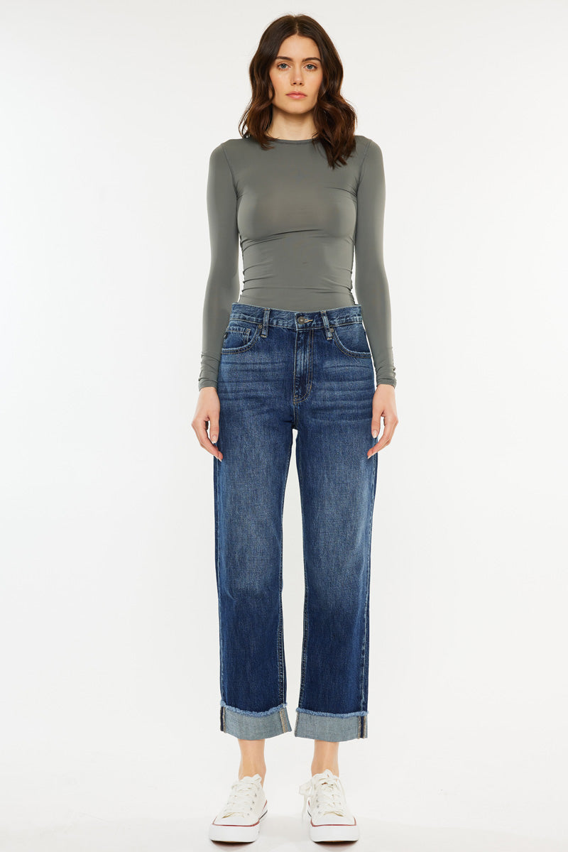 Finley High Rise Straight Leg - Official Kancan USA