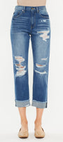 Eloise High Rise Straight Leg Jeans - Official Kancan USA