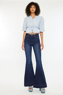  Braelynn High Rise Super Flare Jeans - Official Kancan USA