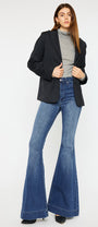 Braelynn High Rise Super Flare Jeans - Official Kancan USA