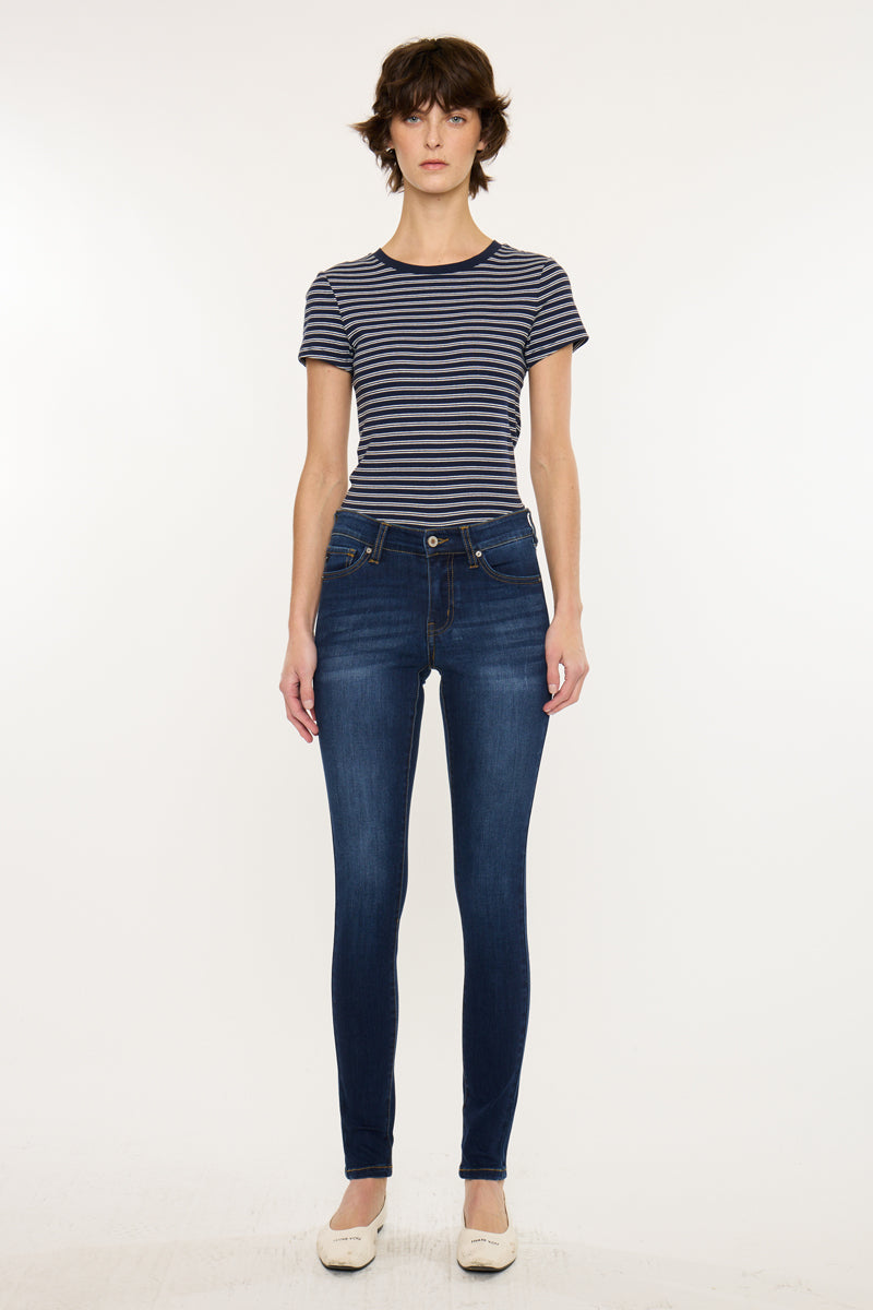 Madison Essentials Mid Rise Super Skinny - Official Kancan USA