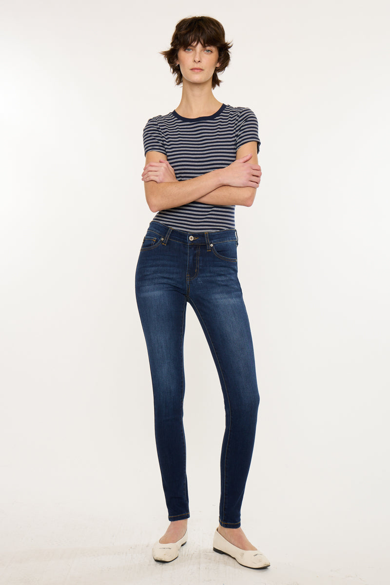 Madison Essentials Mid Rise Super Skinny - Official Kancan USA