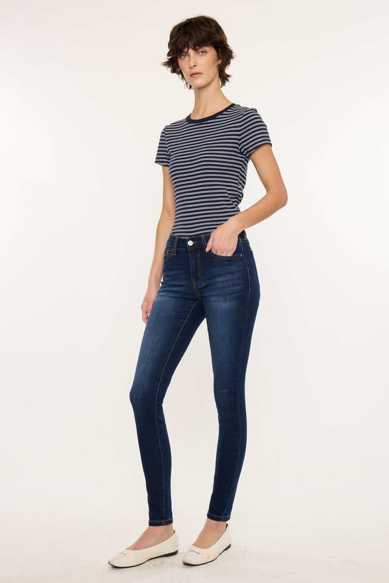 Madison Essentials Mid Rise Super Skinny - Official Kancan USA