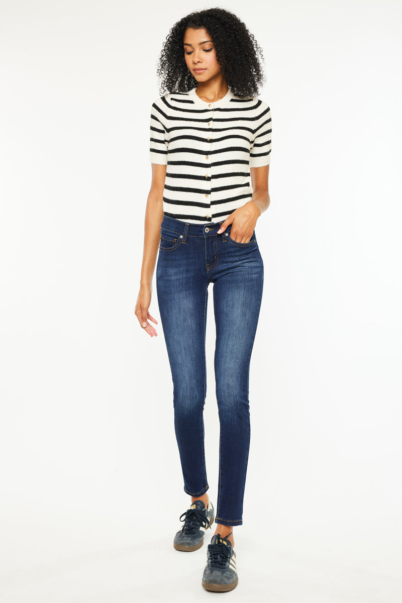 Madison Mid Rise Super Skinny - Official Kancan USA