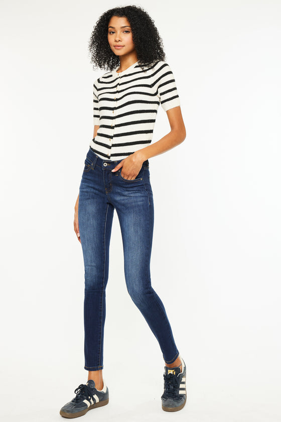 Madison Mid Rise Super Skinny - Official Kancan USA