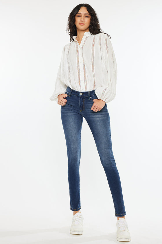 Madison Mid Rise Super Skinny - Official Kancan USA