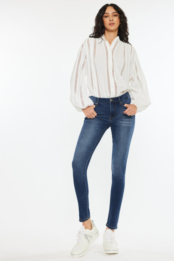 Madison Mid Rise Super Skinny - Official Kancan USA