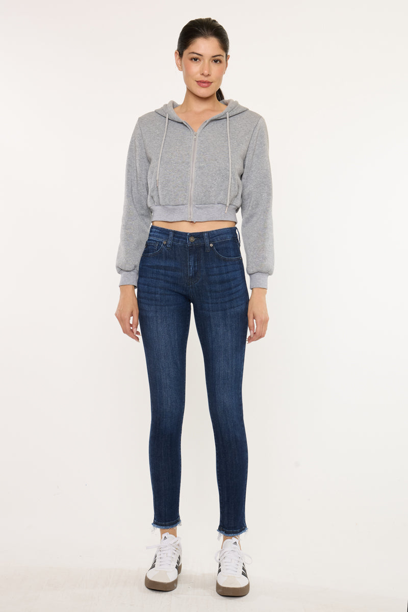 Atlanna Essentials Mid Rise Ankle Skinny