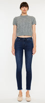 Atlanna Mid Rise Ankle Skinny - Official Kancan USA