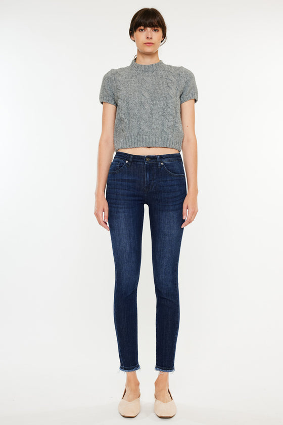 Atlanna Mid Rise Ankle Skinny - Official Kancan USA