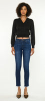 Atlanna Essentials Mid Rise Ankle Skinny - Official Kancan USA