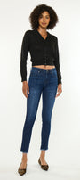 Atlanna Essentials Mid Rise Ankle Skinny - Official Kancan USA