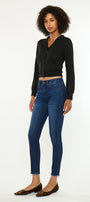 Atlanna Essentials Mid Rise Ankle Skinny - Official Kancan USA
