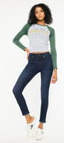 Atlanna Mid Rise Ankle Skinny - Official Kancan USA