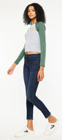 Atlanna Mid Rise Ankle Skinny - Official Kancan USA