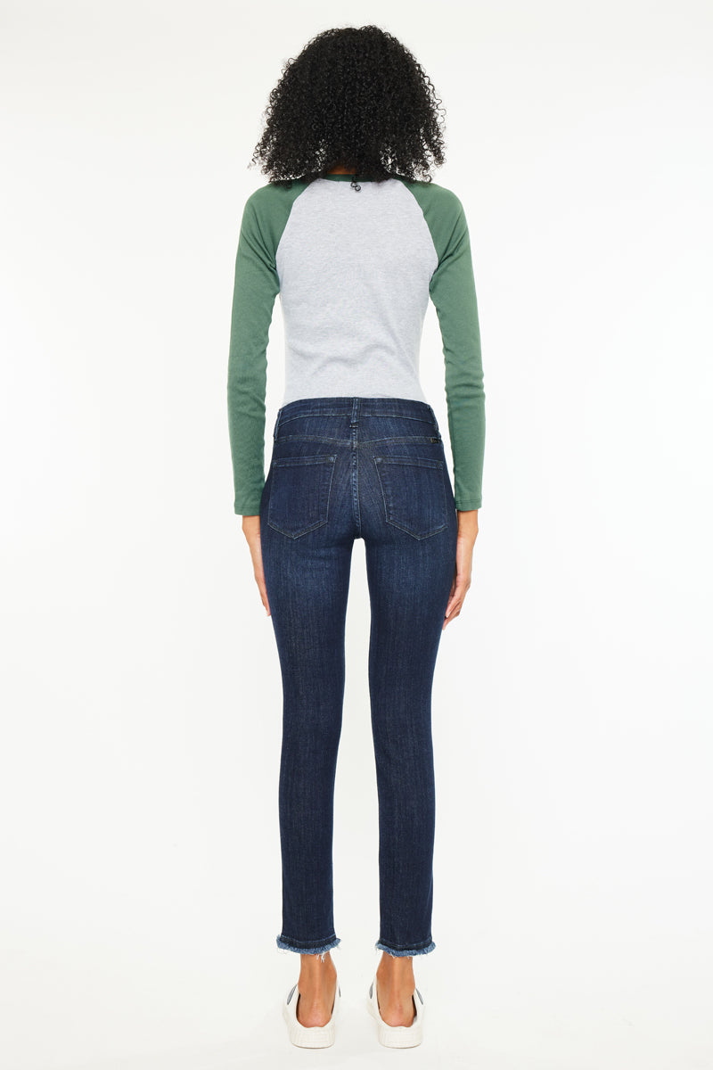 Atlanna Mid Rise Ankle Skinny - Official Kancan USA
