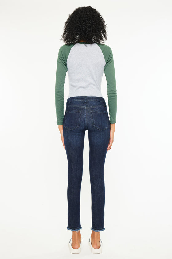 Atlanna Mid Rise Ankle Skinny - Official Kancan USA